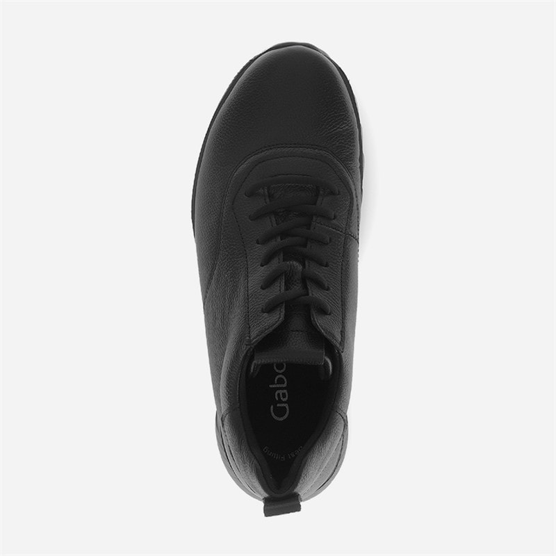 Gabor Skórzane sneakersy dla niej kolor Black – zdjęcie  3
