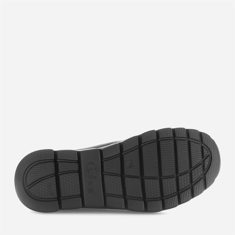 Gabor Skórzane sneakersy dla niej kolor Black – zdjęcie  5