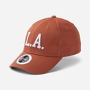 Upfront Czapka baseballowa L.A kolor Rust White