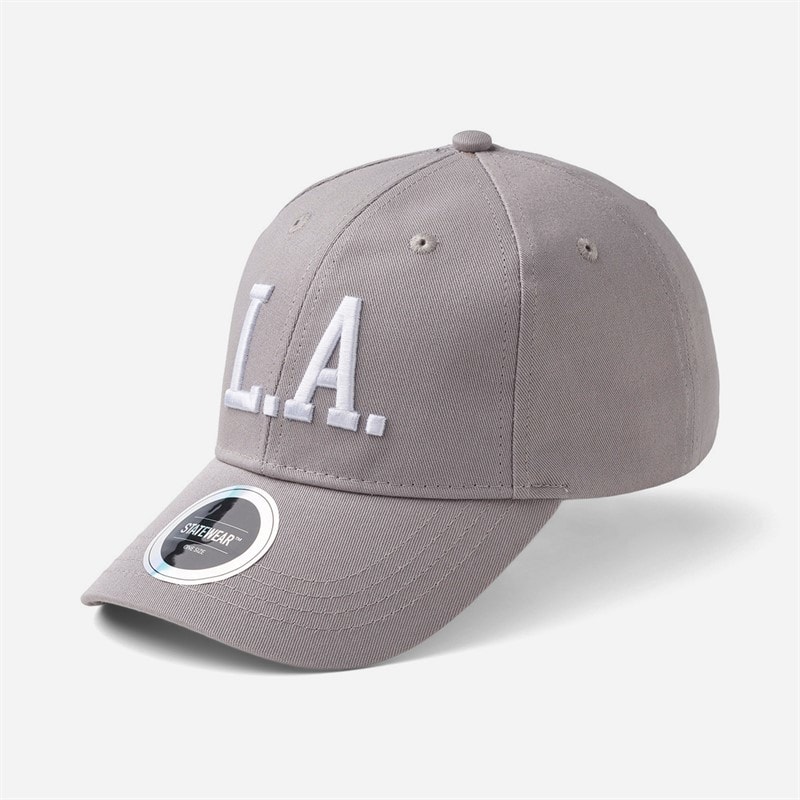 Upfront Czapka baseballowa L.A kolor Silver White