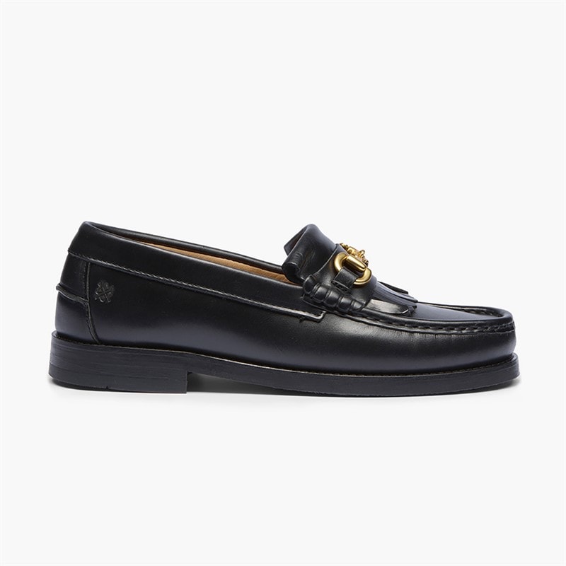Playboy Footwear Loafers Valerie Femme Black Leather - Image 2