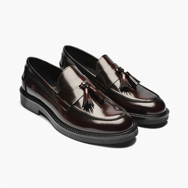 Playboy Footwear Heren Filippo Instappers Bordo Polido - Afbeelding 1