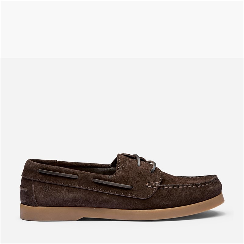Playboy Footwear Heren Aron Schoenen Donkerbruin Suède/Gum Dk. Brown Suede/Gum - Afbeelding 2