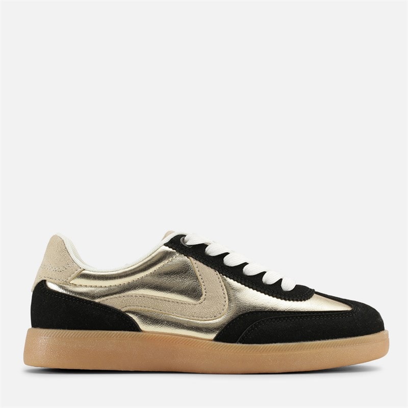 Rugged Gear Schoenen Zwart/Goud Black-Gold
