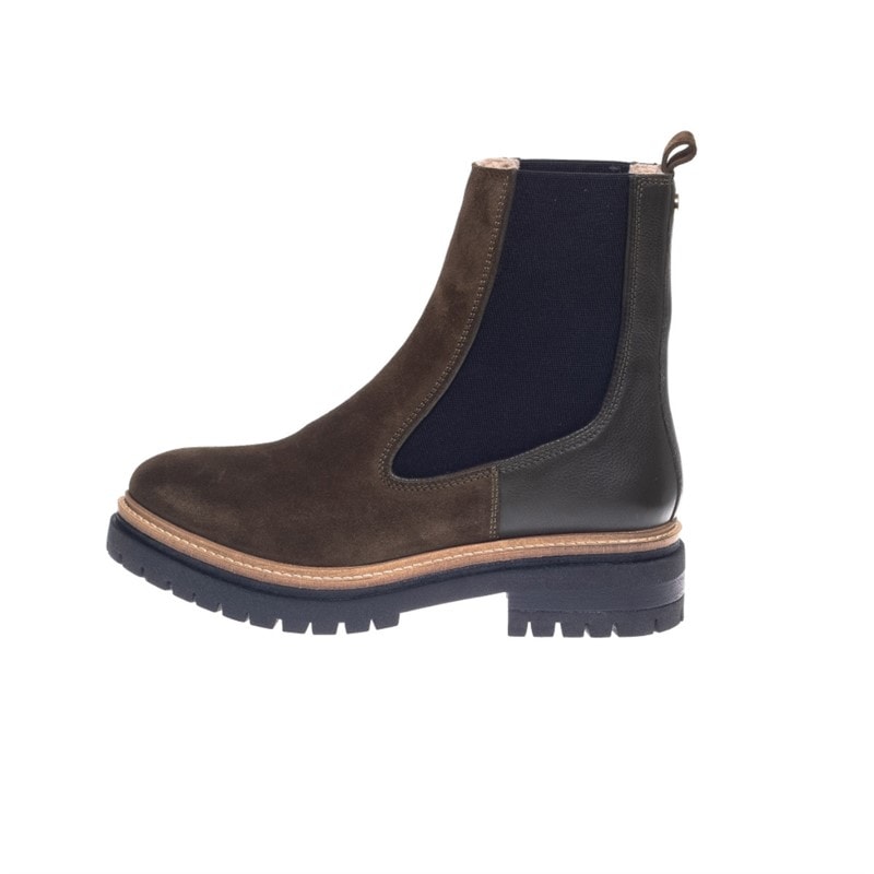 Copenhagen Shoes Dames Fall 21 Suede Fashion laarzen Khaki - Afbeelding 2