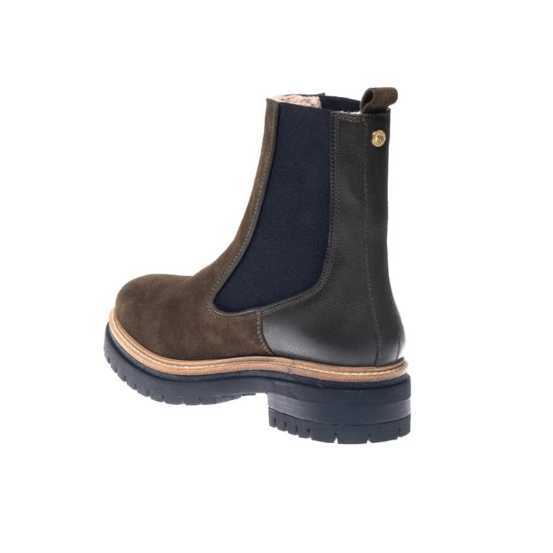 Copenhagen Shoes Dames Fall 21 Suede Fashion laarzen Khaki - Afbeelding 3