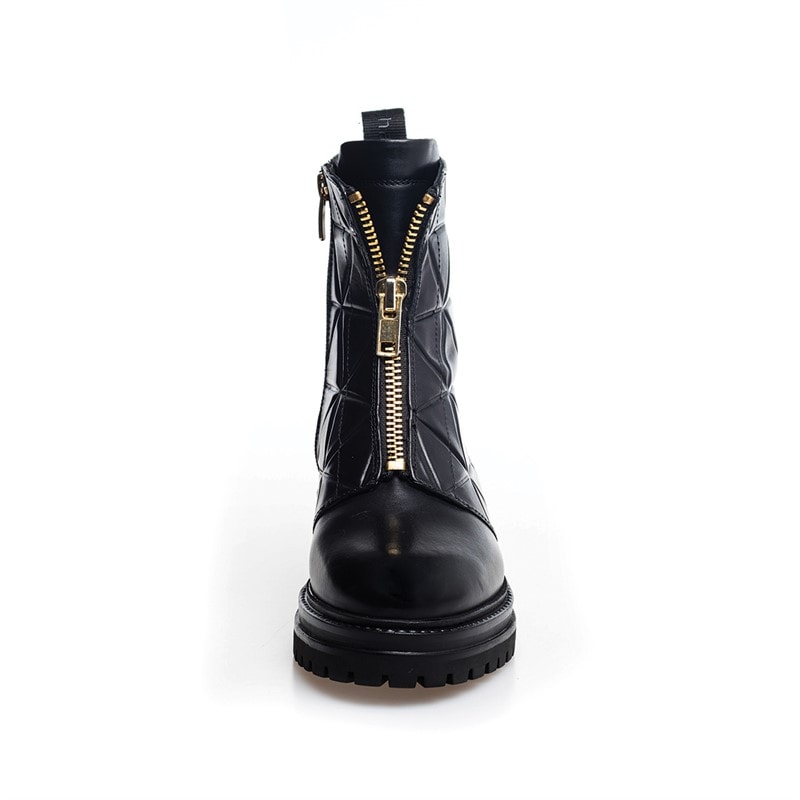 Copenhagen Shoes Bottines en cuir Moonlight Femme 0001 Noir - Image 2