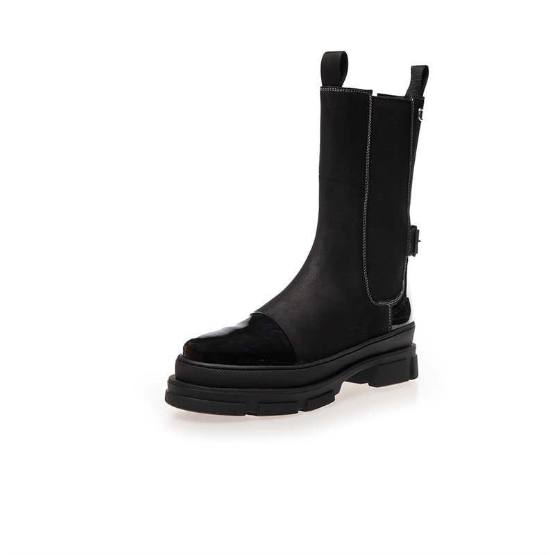 Copenhagen Shoes Copenhagen buty Gotowe do spaceru botki dla niej kolor 0001 Black – zdjęcie  2