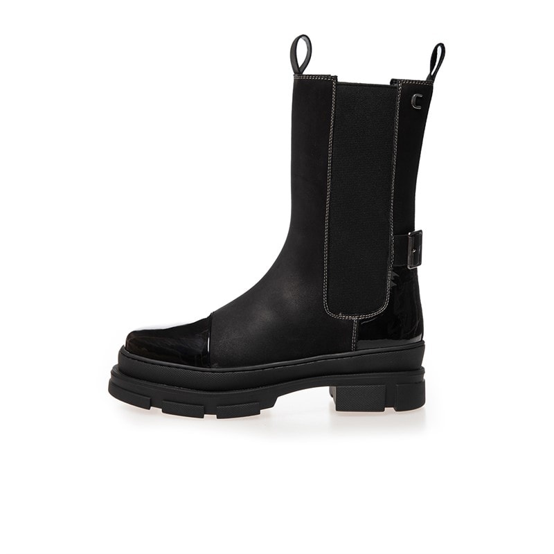 Copenhagen Shoes Copenhagen buty Gotowe do spaceru botki dla niej kolor 0001 Black – zdjęcie  3