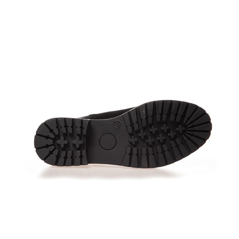 Copenhagen Shoes Copenhagen buty Jesienne 21 zamszowe buty dla niej kolor 001 czarny – zdjęcie  2