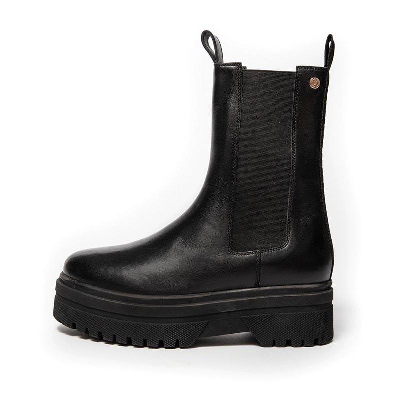 Copenhagen Shoes Dames Going Leather Copenhagen Laarzen 001 Zwart