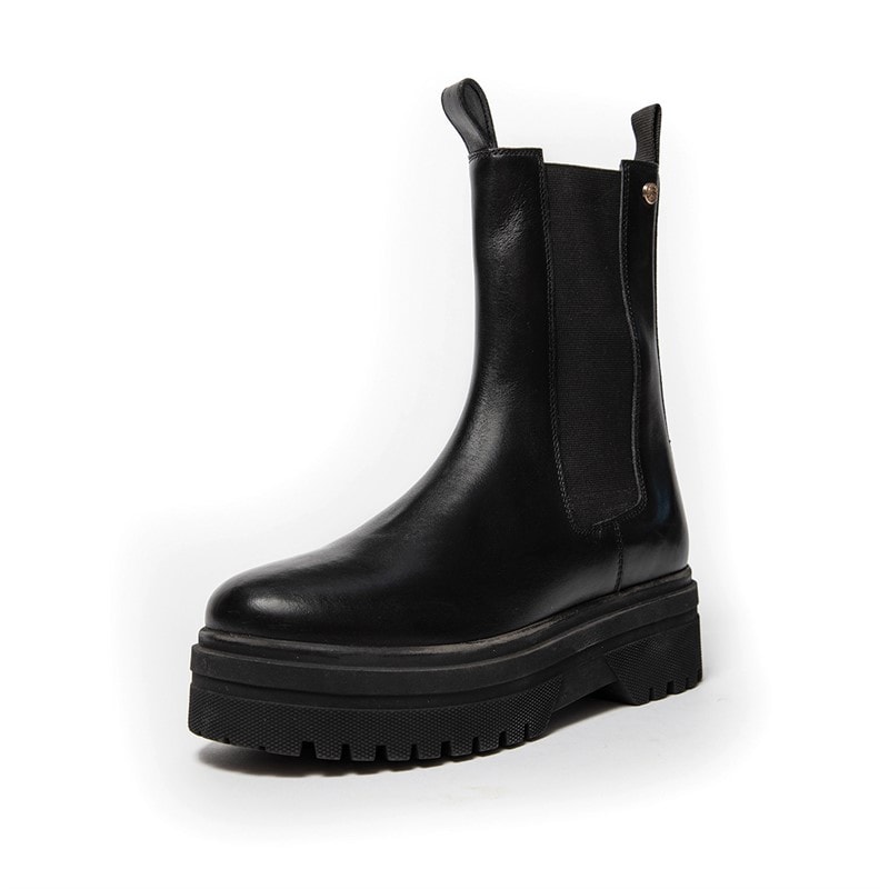 Copenhagen Shoes Dames Going Leather Copenhagen Laarzen 001 Zwart - Afbeelding 3