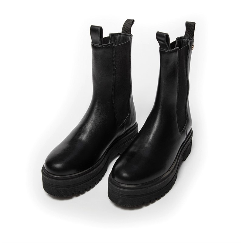Copenhagen Shoes Dames Going Leather Copenhagen Laarzen 001 Zwart - Afbeelding 4
