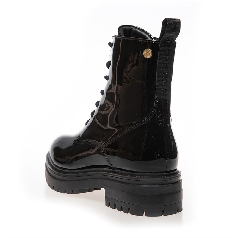 Copenhagen Shoes Bottes Rocka Laze Femme 0011 Noir Verni - Image 2
