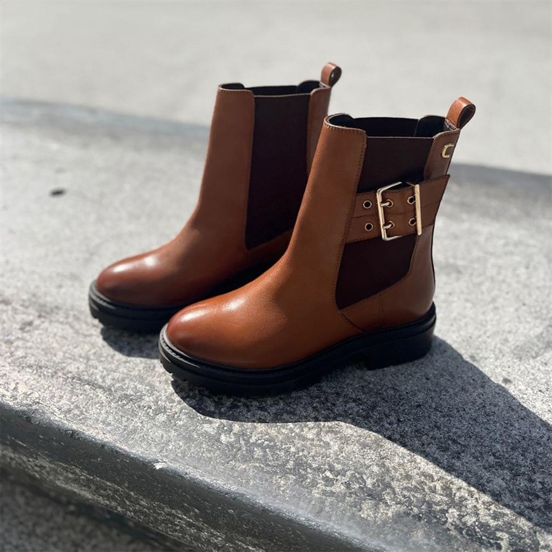 Copenhagen Shoes Bottes d'automne Femme 0241 Cognac - Image 2
