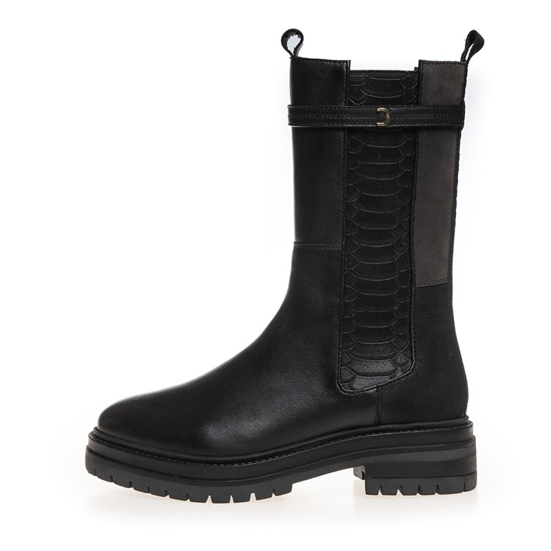 Copenhagen Shoes Dames klaar om te lopen laarzen 0001 Black