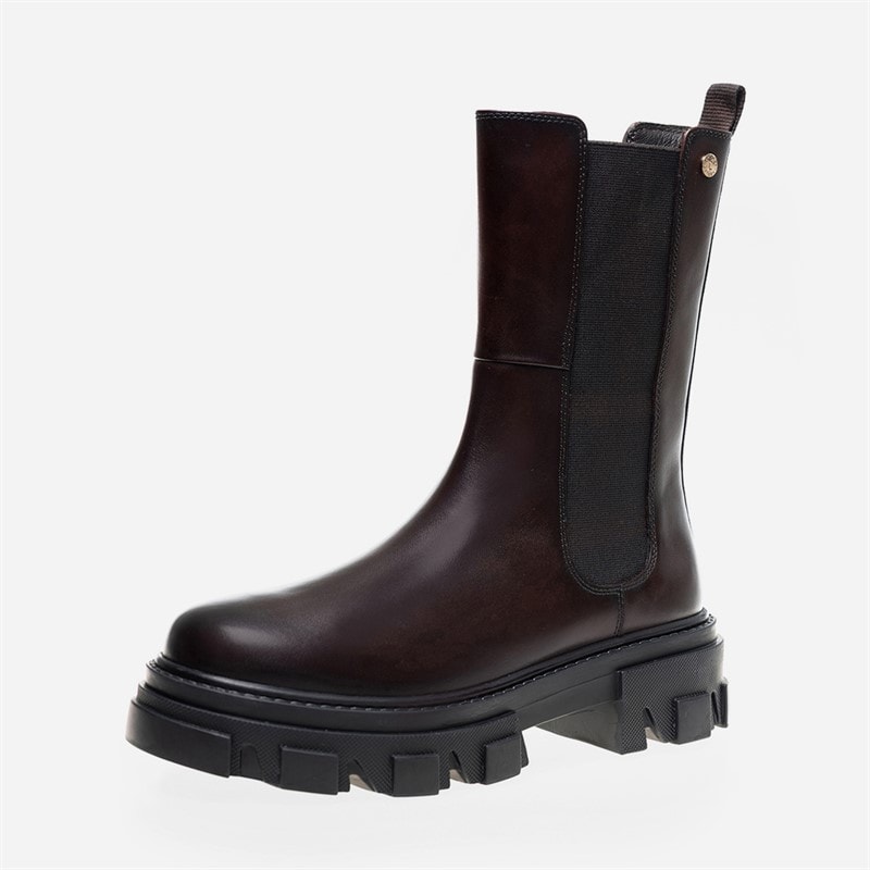 Copenhagen Shoes Dames Penny Meisjes Laarzen 847 Dark Brown - Afbeelding 2