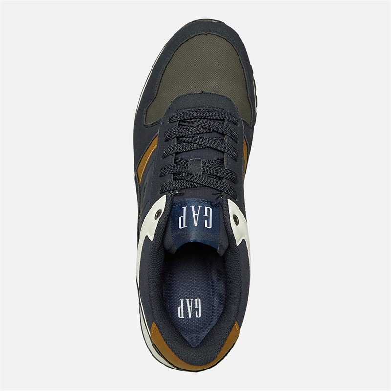 GAP Heren Sandiego II Retro Sneakers Marineblauw - Afbeelding 4