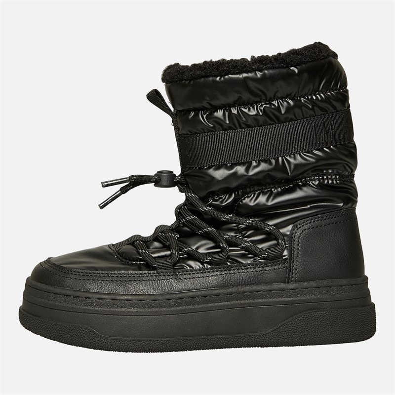 GAP Dames Paradise Hoge Nylon Sneeuwlaarzen Zwart