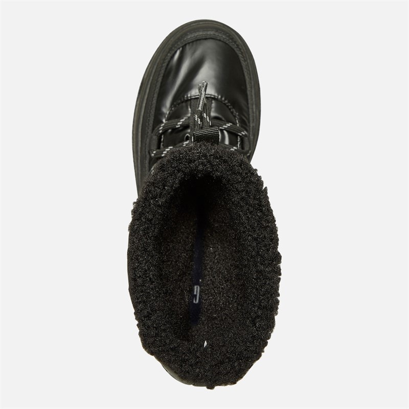 GAP Damen Paradies Hohe Nylon Schneestiefel Schwarz - Bild 4
