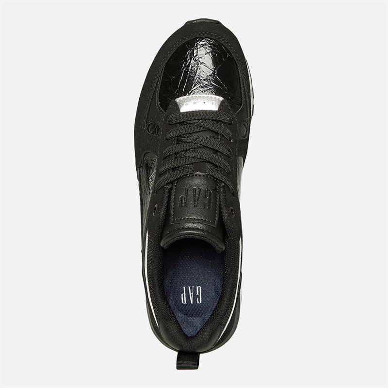GAP sneakersy dla niej kolor czarny – zdjęcie  4