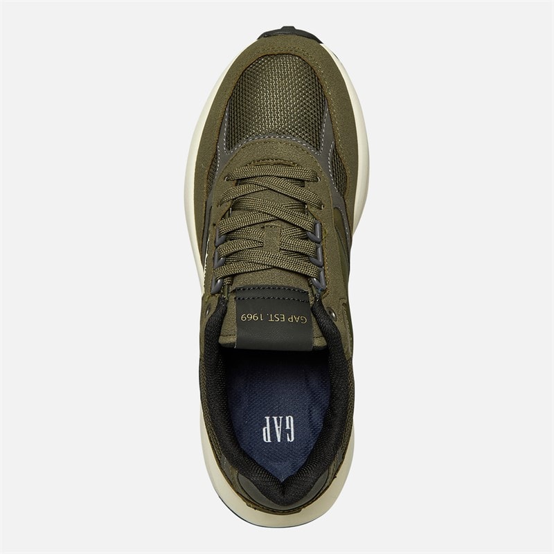 GAP Speed sneakersy dla niego kolor oliwkowy – zdjęcie  4