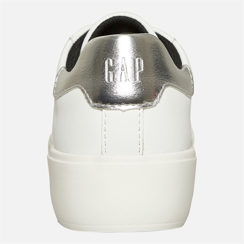 GAP Damen Cary Cupsole Turnschuhe Weiss - Bild 3