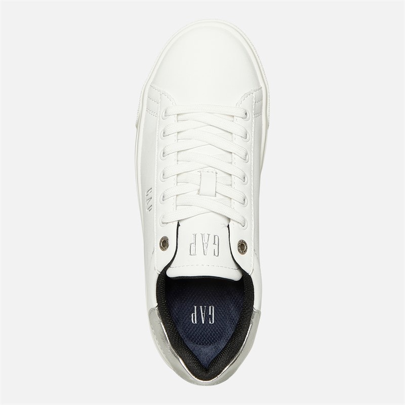 GAP Damen Cary Cupsole Turnschuhe Weiss - Bild 4