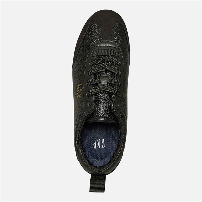 GAP Damen Miami Niedrig Profil Turnschuhe Schwarz - Bild 4