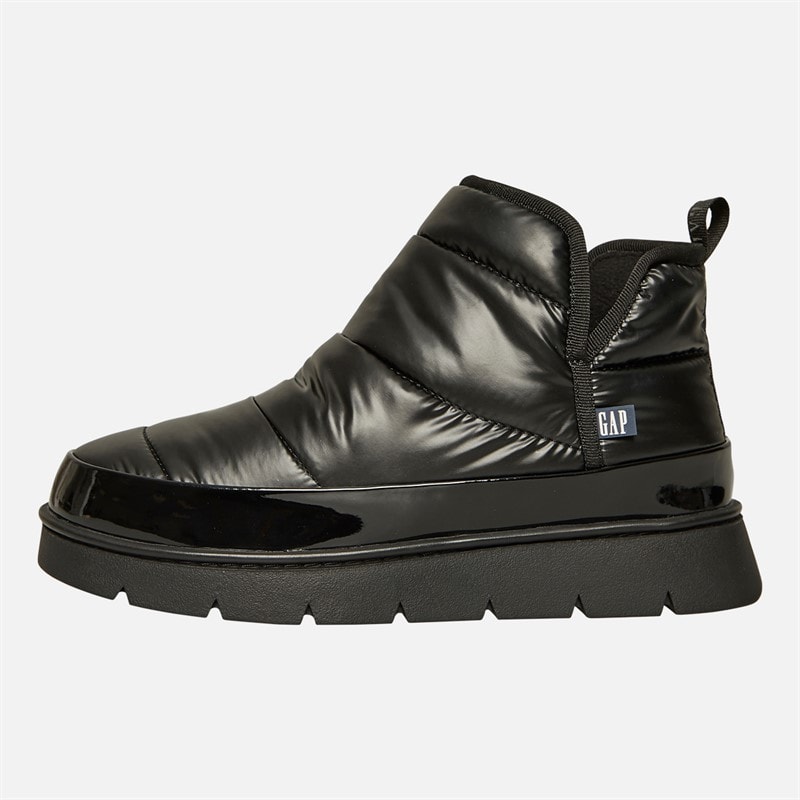 GAP Dames Richmond Mid Metallic Sneeuwlaarzen Zwart