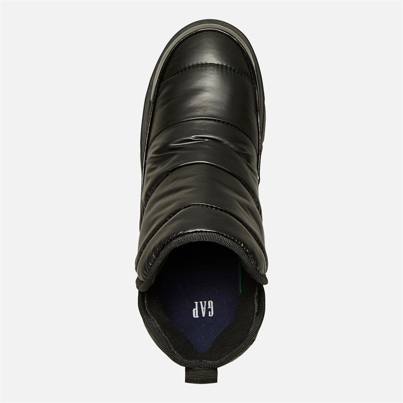 GAP Dames Richmond Mid Metallic Sneeuwlaarzen Zwart - Afbeelding 4