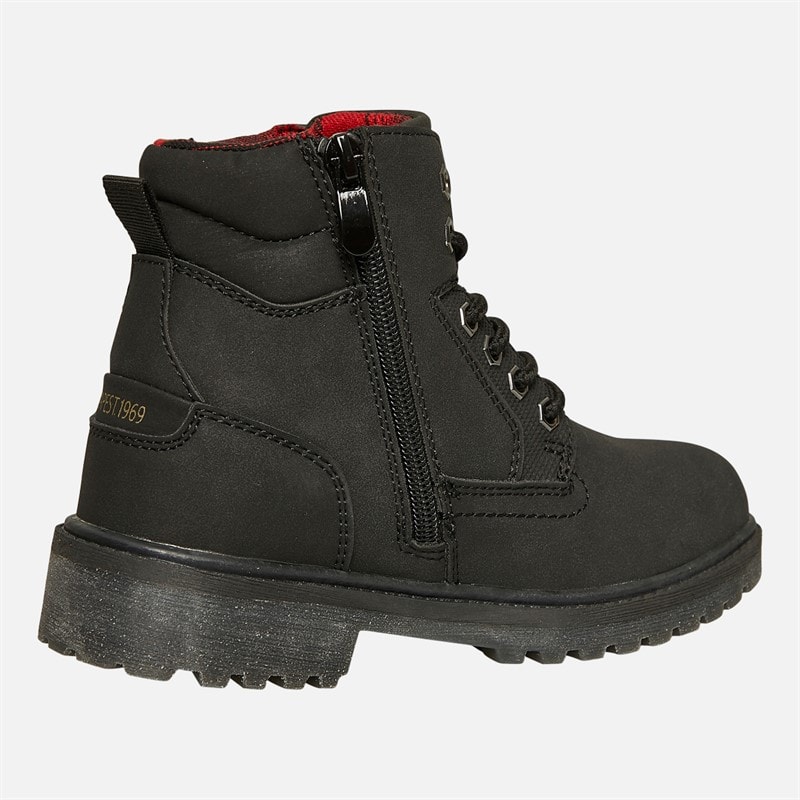 GAP Jongens Dayton II Mid Veter Laarzen Zwart - Afbeelding 5