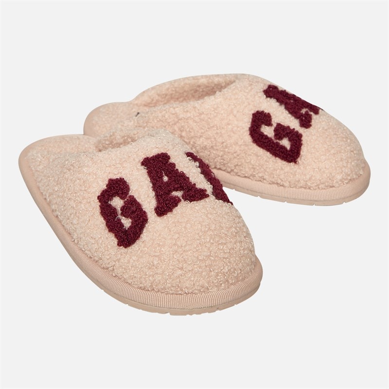 GAP Meisjes Plano II Borg Pantoffels Powder Pink - Afbeelding 1
