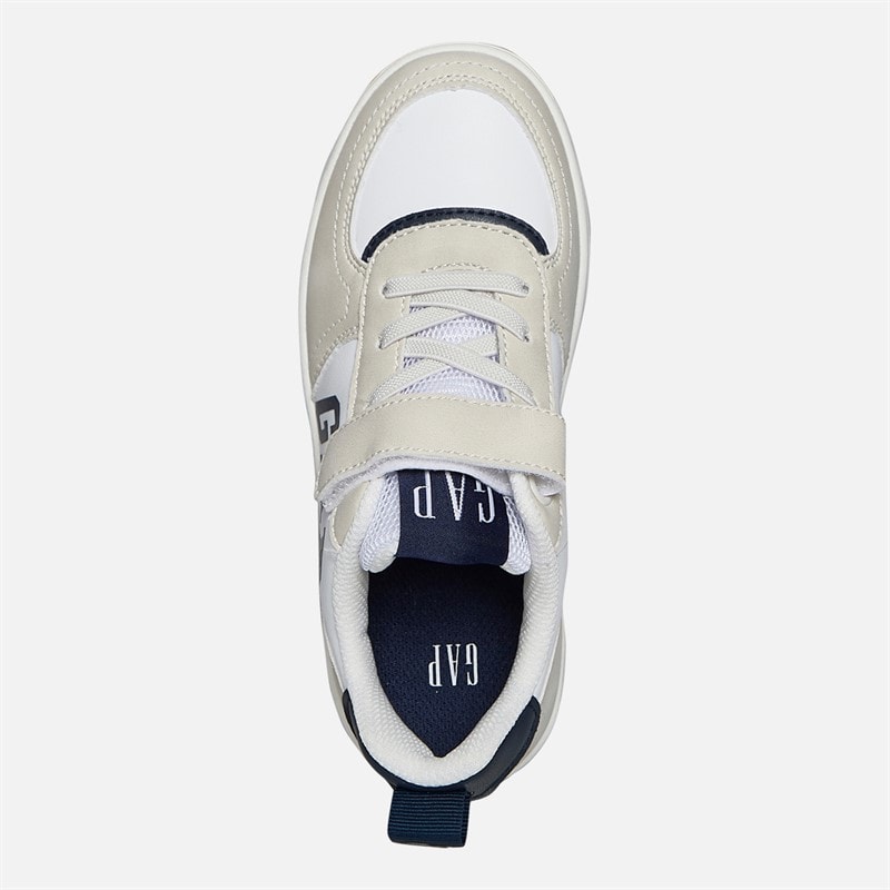 GAP Kinder Boston Klettverschluss Turnschuhe Weiß - Bild 4