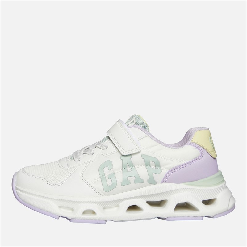 GAP Meisjes San Francisco Sneakers Off wit Liliac Citron Off-White Liliac Citron