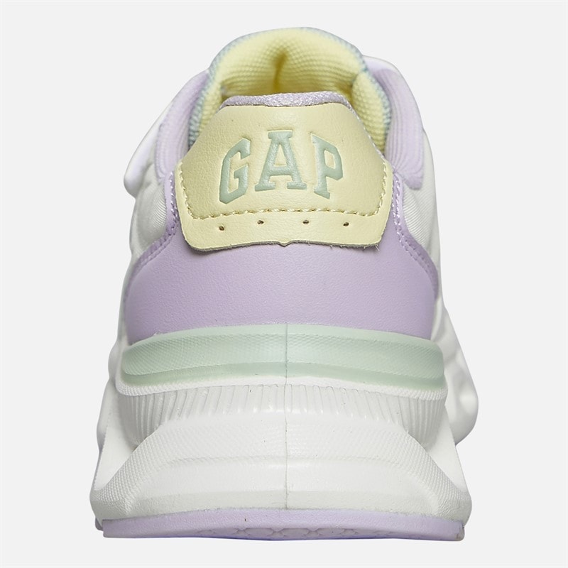 GAP Meisjes San Francisco Sneakers Off wit Liliac Citron Off-White Liliac Citron - Afbeelding 3