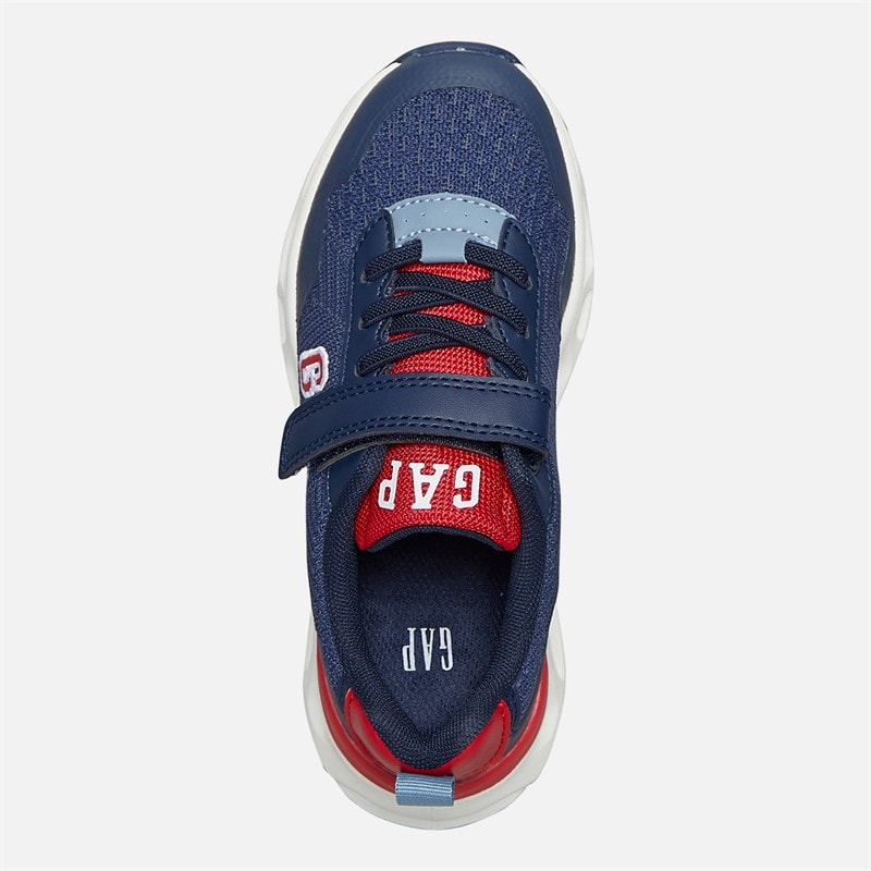 GAP Sacramento sneakersy dla chłopca kolor Navy Red Blue – zdjęcie  4