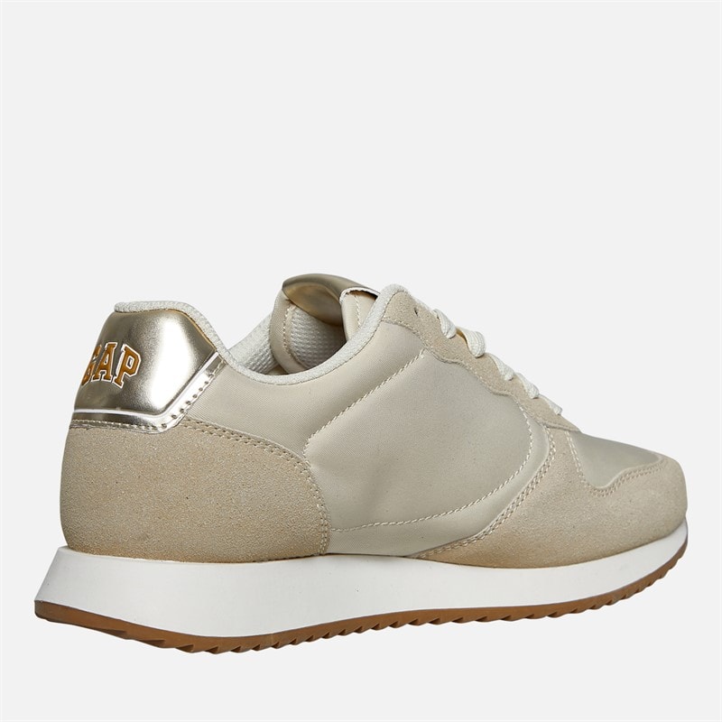 GAP Damen Nashville Bogen Logo Turnschuhe Sand - Bild 5
