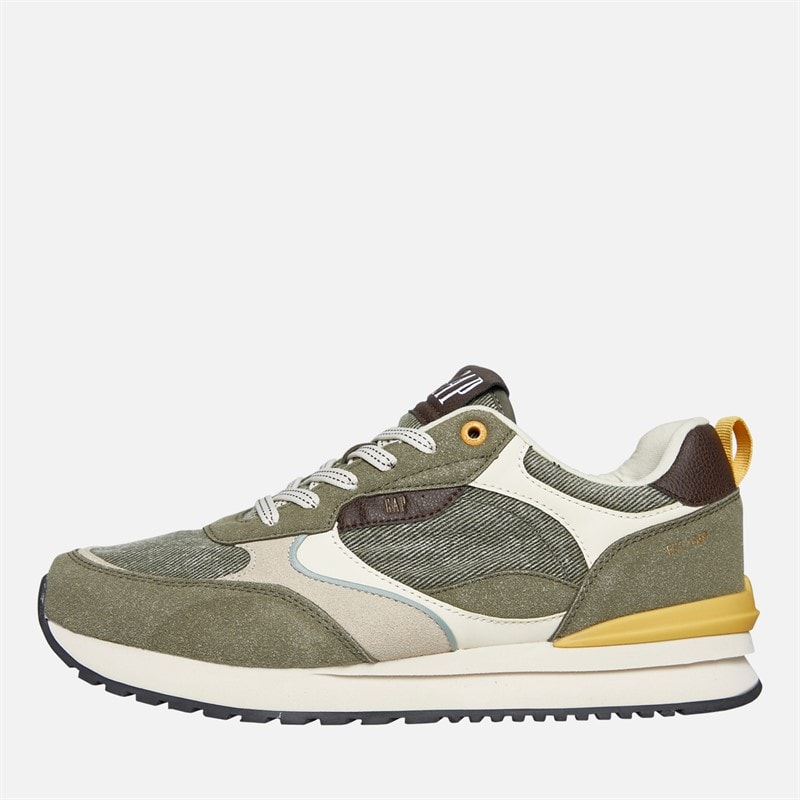 GAP Heren Run Spirit City Sneakers Olive