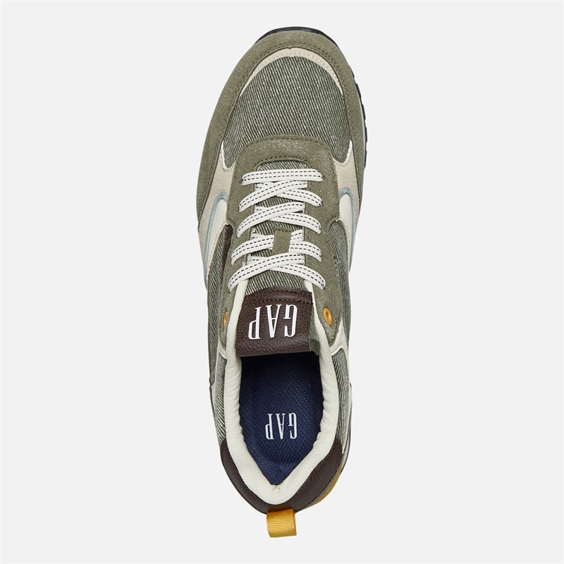 GAP Herren Lauf Spirit Stadt Turnschuhe Olive - Bild 4