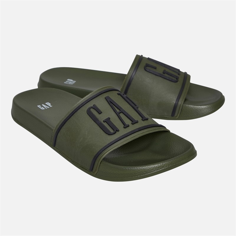 GAP Heren Austin Slippers Olijf/Zwart Olive Black