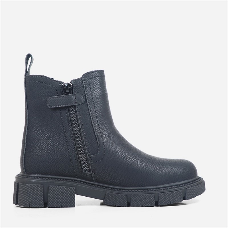 GAP Niemowlęce botki w stylu Chelsea dla dziewczynki kolor Black Nubuck – zdjęcie  5