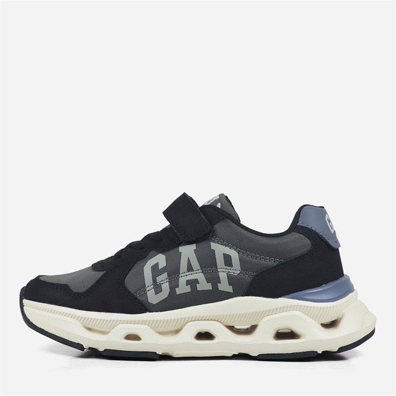 GAP Jongens San Francisco Sneakers Zwart/Antraciet Grijs Black Ch Grey