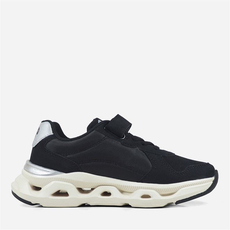 GAP San Francisco sneakersy dla dziewczynki kolor Czarny/Srebrny – zdjęcie  5