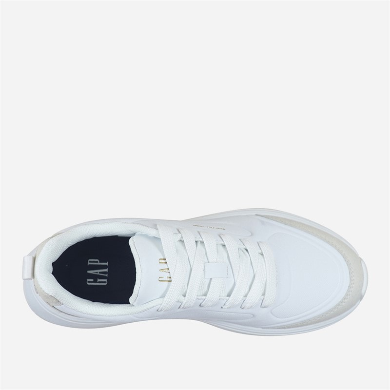 GAP Damen Flammen Turnschuhe Weiß - Bild 4