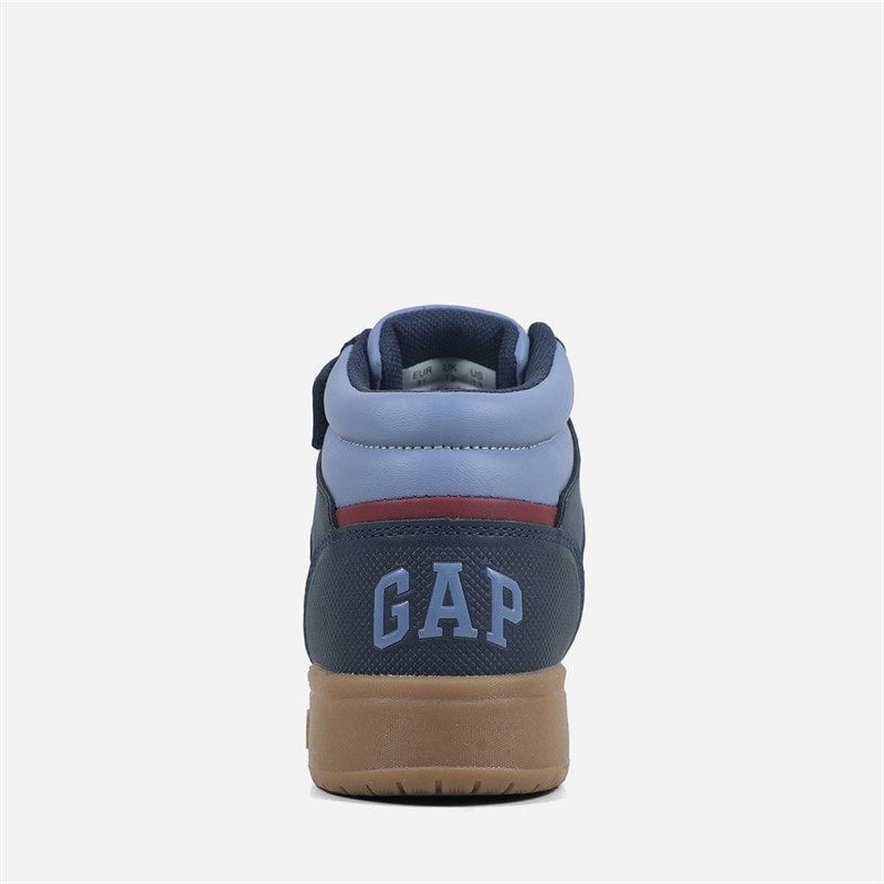 GAP Travis średniowysokie sneakersy Granatowy/Niebieski/Czerwony dla chłopca kolor Navy Blue Red – zdjęcie  3