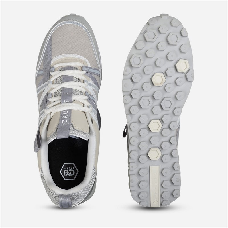 Cruyff Heren Fearia Hex-Tech Trainers Cream - Afbeelding 2