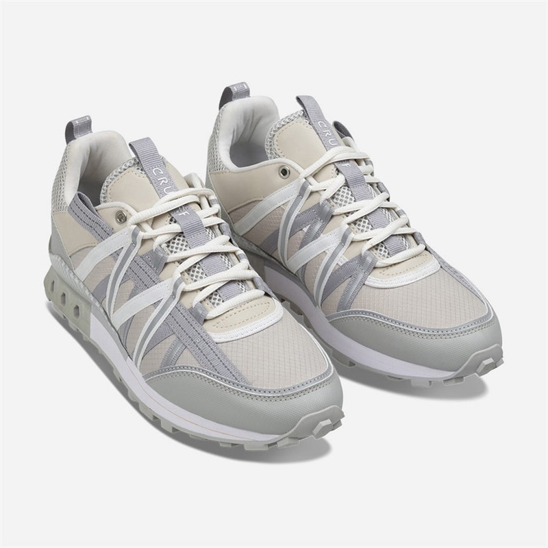 Cruyff Heren Fearia Hex-Tech Trainers Cream - Afbeelding 4