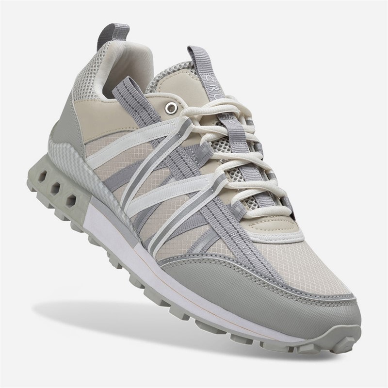 Cruyff Heren Fearia Hex-Tech Trainers Cream - Afbeelding 5