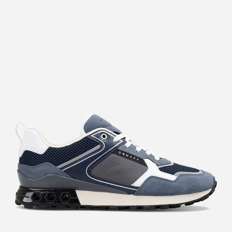 Cruyff Heren Fuori Sneakers Grijs/Blauw